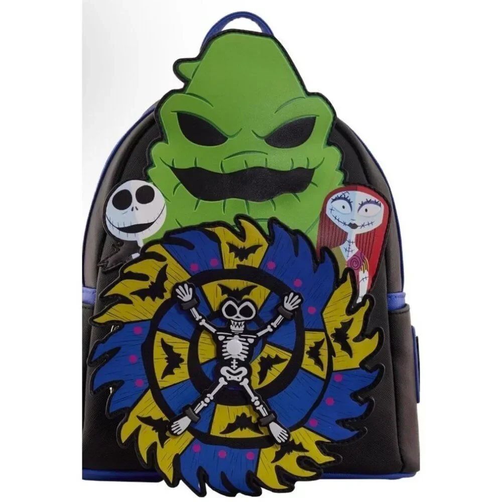Loungefly Disney The Nightmare Before Christmas 30th Anniv Oogie Boogie Glows NW